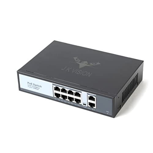 Buy JK Vision 4MP CCTV IP Camera Full Set, 8 Bullet, 8 Channel NVR, 8 Port JK Vision POE, 2TB Hard Disk, Cat6 Cable 100 Meter, 16 RJ45 Connector Compatible with J.K.Vision RJ45 Online at Low Prices in India - Amazon.in - Image 4