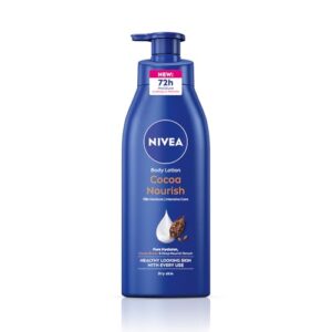 NIVEA Cocoa Nourish 400ml Body Lotion with Deep Moisture Serum| 72 H Moisturization | With Cocoa Butter & Coconut Oil | Non Greasy & Healthy Looking Skin |For Very Dry Skin  Amazon.in: Fashion