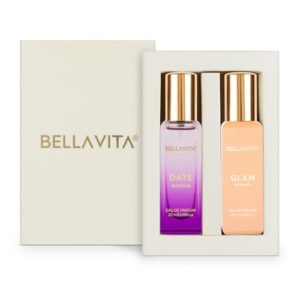 Buy BELLAVITA Date & Glam Women Long Lasting | Perfume for Woman | Gifts for Woman | EDP 2x20ml | Floral, Fruity, Citrusy & Woody Premium Fragrance Online at Low Prices in India - Amazon.in