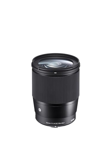 Sigma 16mm F/1.4 DC DN Contemporary Lens for Sony E Mount Mirrorless Cameras (APS- C Format, Black) Amazon.in: Electronics - Image 3