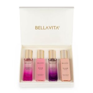 Buy Bella Vita Luxury Perfume Set for Women | Perfume for Woman | Gifts for Woman | Long Lasting EDP 4x20ml | Floral & Fruity Fragrance | Date, Senorita, Glam, Rose Online at Low Prices in India - Amazon.in