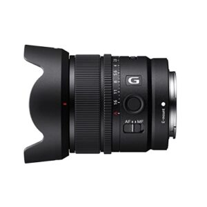 Sony E Mount E 15mm F1.4 G APS-C Lens (SEL15F14G) | Wide-Angle Prime | Vlogging & Content Creation  Amazon.in: Electronics