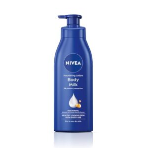 Buy NIVEA Nourishing Body Milk 400ml Body Lotion with Hyaluronic Acid | 72Hr Hydration | Deep Moisture Care for Very Dry Skin | Enriched with Almond Oil | Smooth, Radiant & Healthy Looking Skin Care Online at Low Prices in India - Amazon.in