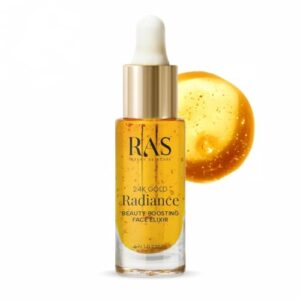RAS Luxury Oils 24K Gold Radiance Elixir Face Serum for Glowing Skin & Skin Brightening | Face Oil | Nourish & Repair | Reduce Wrinkles, Acne & Dark Spots | (6 ml)  Amazon.in: Beauty