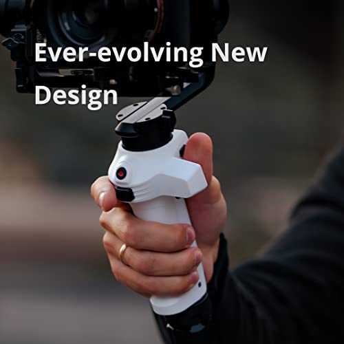 Moza Aircross S Gimbal Stabilizer 3-Axis Handheld Stabilizer For Mobile Phone Dslr Cameras Dual Camera Mount Quick Switch Stay On Vertical Mode Timelapse Auto-Tuning Dolly Zoom With 4Lb Payload - Grey Amazon.in: Electronics - Image 3