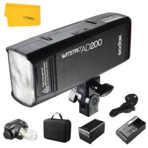 GODOX AD 200 Pocket Flash, Black  Amazon.in: Electronics