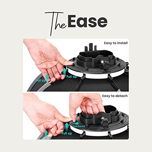 DIGITEK® (DSBH-065) Portable 65cm Octa Soft Box Kit with S2 Type Bracket, 2 White Diffuser, Silver Particle Baffle, Collapsible Nylon Cover, Carry Case, Compatible with Speedlights Amazon.in: Electronics - Image 4