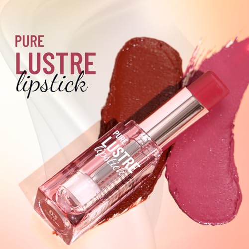 Buy Swiss Beauty Pure Lustre Lipstick | High Shine Finish | Smooth Glide | With Olive Oil & Vitamin E | Hydrating | Shade- True Nude, 3.8gm Online at Low Prices in India - Amazon.in - Image 2