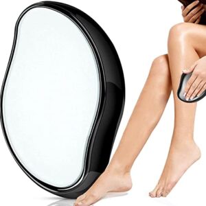 Beauté Secrets Crystal Hair Remover for Women and Men, Reusable Eraser Device Magic Hair Removal Tool, Back Arms Legs, Nano Glass Technology Stone Smooth Skin crystal painless hair removal stone, Black  Amazon.in: Health & Personal Care