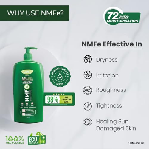 Buy NMFe Moisturising Lotion 1000 ml | Natural Moisturising Factors Quick Absorbing, Non Greasy and Easily Spreadable | For Men and Women Both Online at Low Prices in India - Amazon.in - Image 4