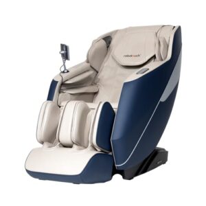 RoboTouch EconoSmart Zero Gravity Full Body Electric Massage Chair (Beige+Blue)  Amazon.in: Health & Personal Care