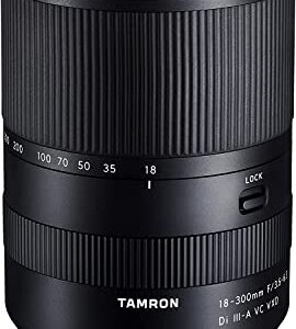 Buy Tamron 18 300mm F/3.5-6.3 Di III-A VC VXD for Sony APS-C Mirrorless Camera Lenses (Black) Online at Low Prices in India - Amazon.in