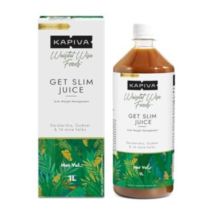 Kapiva Get Slim Juice - Healthy Weight Management Through 12 Ayurvedic Herbs Aids Metabolism and Digestion - 1L Amazon.in: Health & Personal Care