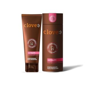 Buy Clove Ultimate Toothpaste , FREE Family Dental Health Plan ₹2000, Patented Optafresh Technology , 24-Hour Active Freshness & Bad Breath Control , Cavity Protection & Healthy Gums ,Safe formula, Mint, Pack of 1 (100g) Online at Low Prices in India - Amazon.in