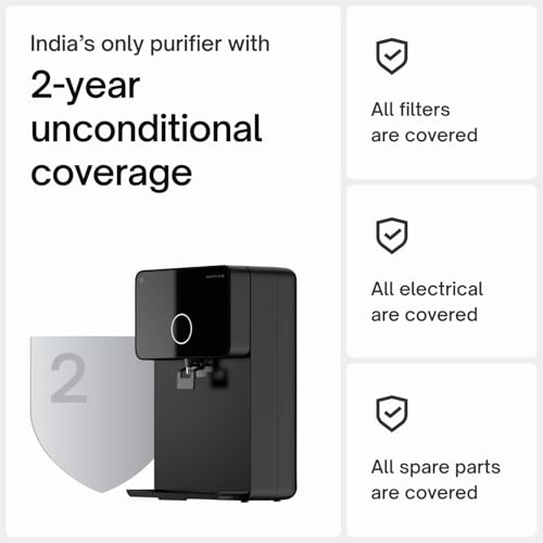 Native by Urban Company M1 RO+UV+Copper+Alkaline+Mineraliser | 10-Stage Water Purifier | No Service for 2 Years | India's Only 2-year Unconditional Warranty | 8L Storage Amazon.in: Home & Kitchen - Image 5