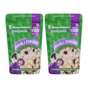 MamaNourish Farali Chivda Namkeen 200g | Gluten-free, Healthy Snacks for Fasting & Tea-Time | Crunchy & Healthy Chivda - Farali Sabudana Mixture | No Maida, No Palm Oil, No Preservatives | Sabudana Chivda (Farali Chivda)  Amazon.in: Grocery & Gourmet Foods