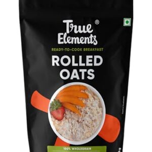 True Elements Rolled Oats 1.2 kg - Diet Food | 100% Wholegrain | Rich in Protein | Gluten Free | Oats for Weight Management | High Fibre | Jumbo Oats useful for oatmeal  Amazon.in: Grocery & Gourmet Foods