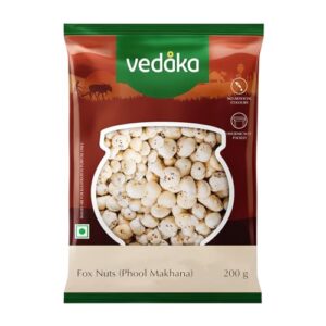 Amazon Brand - Vedaka Fox Nuts (Phool Makhana) 200g| Light & Crunchy  Amazon.in: Grocery & Gourmet Foods