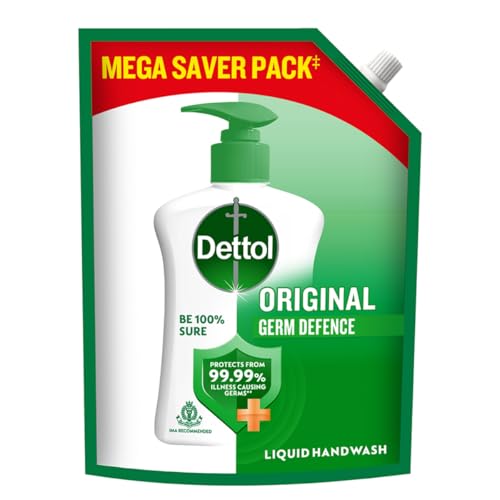 Dettol Liquid Handwash Refill - Original Hand Wash- 1350ml | Germ Defence Formula | 10x Better Germ Protection Amazon.in: Beauty