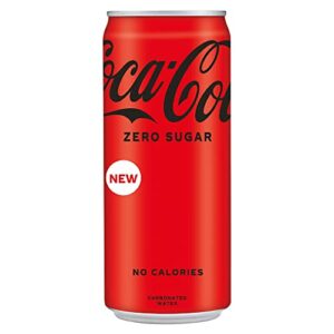 Coca-Cola Zero Sugar, No Calories Soft Drink Can, 300 Ml - Cola  Amazon.in: Grocery & Gourmet Foods