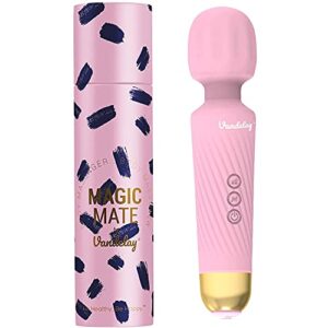 Vandelay Full Body Massager for Women & Men, Rechargeable Wireless Massager Machine for Pain Relief, Handheld Massager with Medical Grade Silicone, 8 Speeds, 20 Modes– Pink  Amazon.in: Health & Personal Care