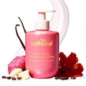 Buy mCaffeine Sweet Escape Perfume Winter Body Lotion, Niacinamide, Cocoa & Shea Butter, Deep Moisturization for Dry Skin, Lightweight, Non-Sticky & Daily Use, Fruity-Floral Fragrance, Unisex, 300ml Online at Low Prices in India - Amazon.in
