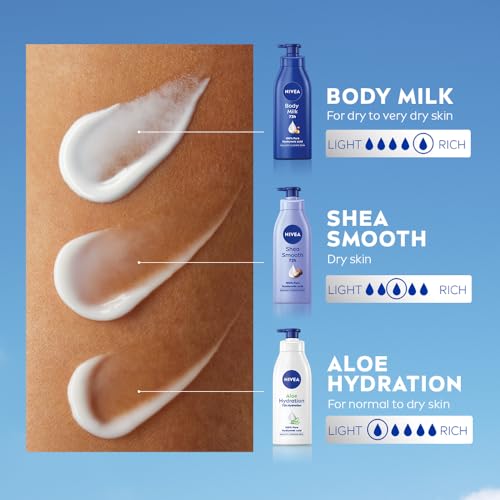 NIVEA Cocoa Nourish 400ml Body Lotion with Deep Moisture Serum| 72 H Moisturization | With Cocoa Butter & Coconut Oil | Non Greasy & Healthy Looking Skin |For Very Dry Skin Amazon.in: Fashion - Image 9
