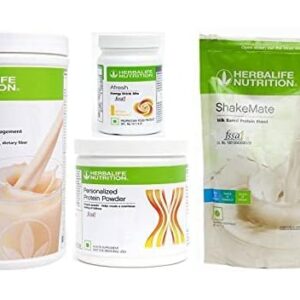HERBALIFE WEIGHT LOSS SUPER COMBO OF FORMULA 1 NUTRITIONAL SHAKE MIX, PPP, SHAKEMATE &AFRESH Energy Drink��(1250 g, Vanilla & Lemon Flavored) Amazon.in: Health & Personal Care