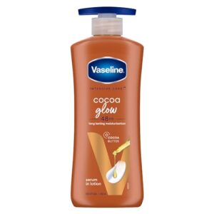 Vaseline Cocoa Glow Serum In Lotion, 400 ml | 100% Pure Cocoa & Shea Butter for Glowing & Soft Skin  Amazon.in: Beauty