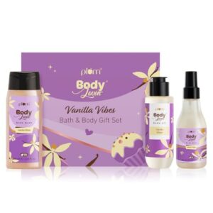 Plum BodyLovin' Vanilla Vibes Bath & Body Gift Set | Wash | Mist | Oil | Long-Lasting Fragrance | For Women | Gifting For Rakhi & Special Occasions| Pack Of 3  Amazon.in: Fashion
