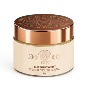 BiE Superpower - Eternal Youth Cream | Anti-Aging Cream with Squalane, Almond Oil & Ginseng Stem Cells | Reduces Wrinkles & Fine Lines | Unisex | For All Skin Types | 50gm  Amazon.in: Beauty