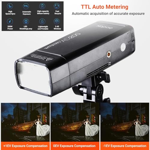 GODOX AD 200 Pocket Flash, Black Amazon.in: Electronics - Image 3