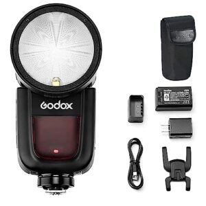 Buy Godox V1-S Round Head Camera Flash Speedlite Flash for Sony DSLR Camera Online at Low Prices in India - Amazon.in