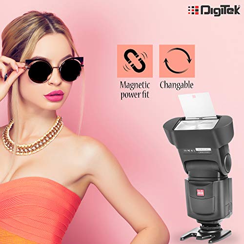 Buy DIGITEK DFB-002 Professional Speedlight Flash Bot & Modifier Kit with Diffuser, Sphere, Grid, Grip, Gel Mount, 8 Creative Gels & Wallet – Photography Lighting Accessory, Magmod Alternative Online at Low Prices in India - Amazon.in - Image 2