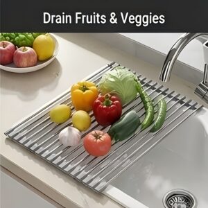 Kitchen Sink Foldable Dish Rack