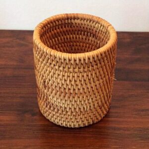 Storage Box For Home Utensils Including Rattan Chopsticks