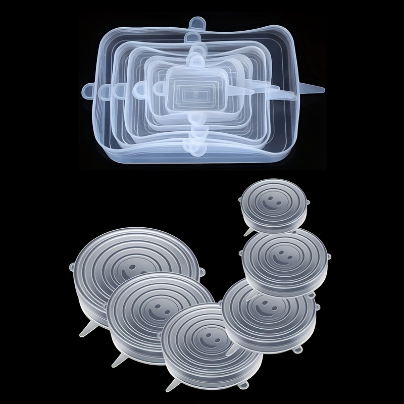 12Pcs Silicone Food Covers