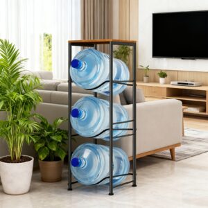 Three-Level Water Bottle Stand