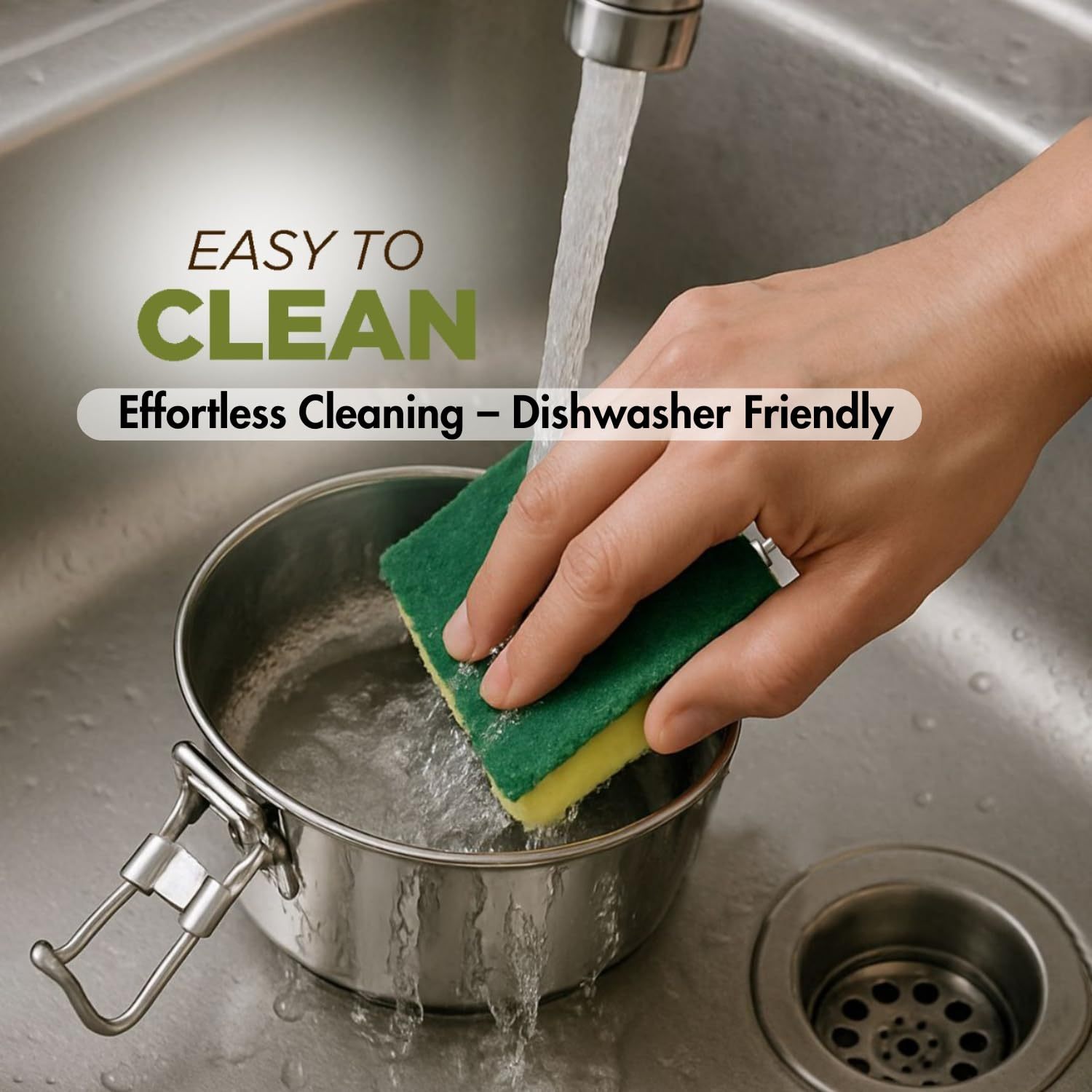 Kraft 3 Tier (Medium) Stainless Steel Tiffin Lunch Box