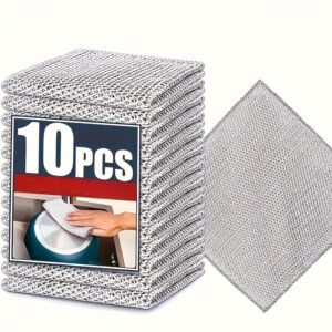 10Pcs Wire Mesh Rags