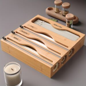 1Pc Wall-Mounted Kitchen Organizer