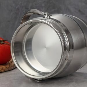 Multi-Layer Stainless Steel Insulated Lunch Box With Handle