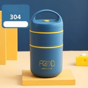 1Pc Insulated Lunch Container For Soup