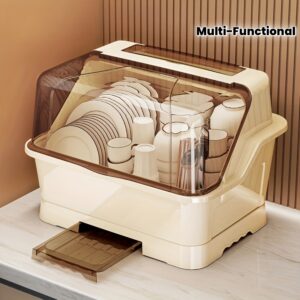 Dish Drying Rack With Lid
