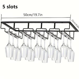 Wine Glasses Rack Under Cabinet Stemware Rack