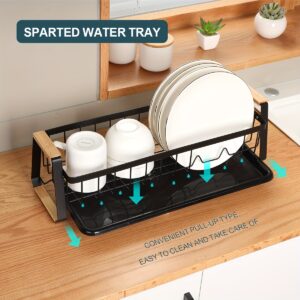 A Kitchen Countertop Dish Rack