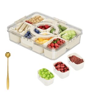 A Two-Part Tray Set Featuring A Detachable Handle