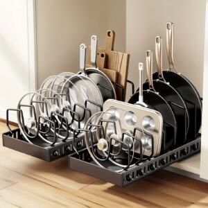 Heavy Duty Pot And Pan Organizer 2Pcs