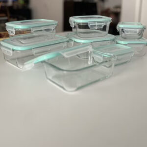 16-Piece Glass Food Storage Container Set