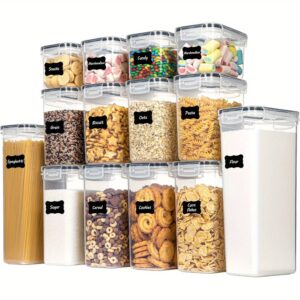 Set Of 14 Food Storage Containers For Organizing Your Kitchen